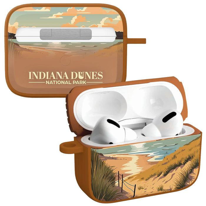 National Parks Indiana Dunes HDX Apple Airpods Pro 1 & 2 Case Cover by Affinity Bands