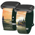 National Parks Isla Royale HD Fitbit Versa 3 & Sense 1 Watch Band by Affinity Bands