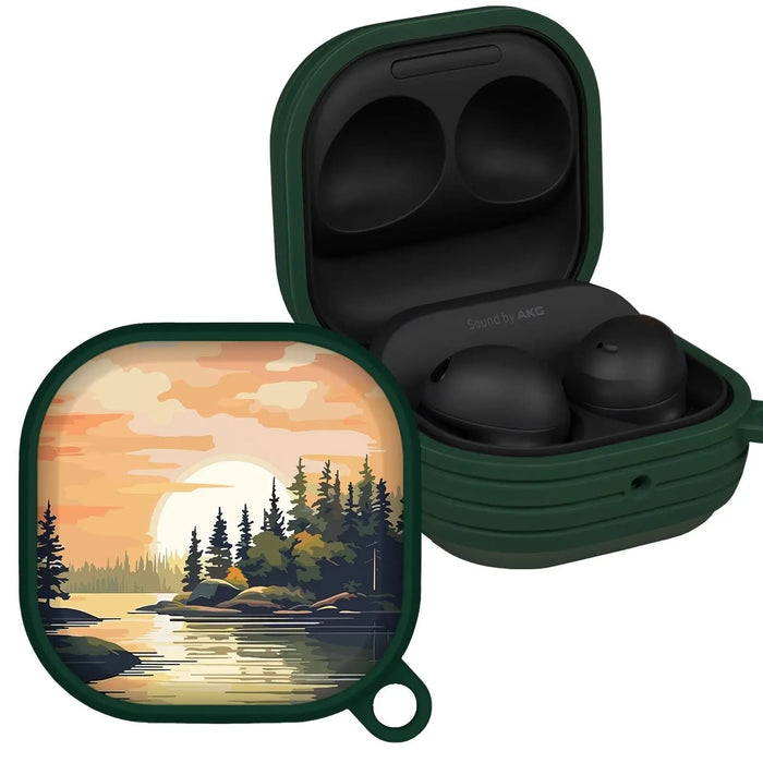 National Parks Isla Royale HDX Samsung Galaxy Buds Pro & Buds Live Case Cover by Affinity Bands