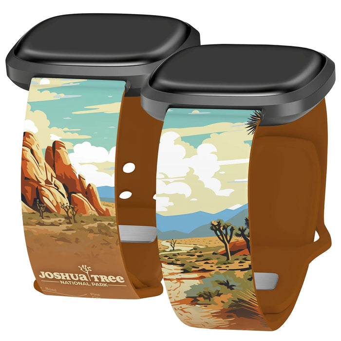 National Parks Joshua Tree HD Fitbit Versa 3 & Sense 1 Watch Band by Affinity Bands