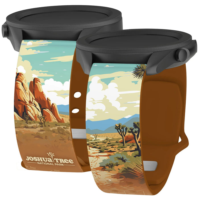 National Parks Joshua Tree HD Watchband for Samsung, Garmin, Fossil, and More by Affinity Bands