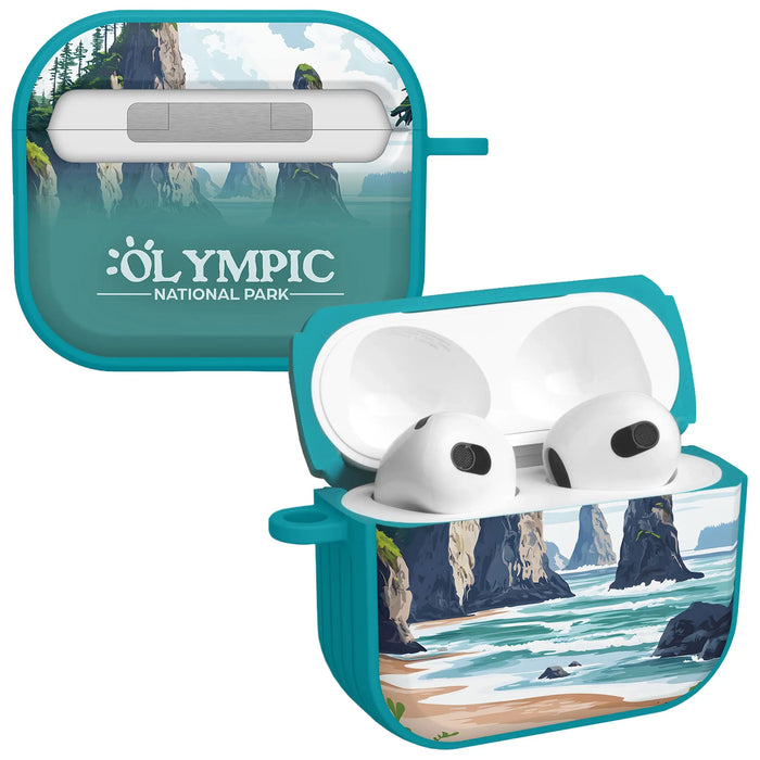National Parks Olympic HDX Apple Airpods Gen 3 Case Cover by Affinity Bands