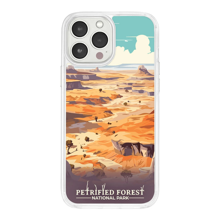 National Parks Petrified Forest HD Apple iPhone 12 Series Mag-Safe Phone Case by Affinity Bands
