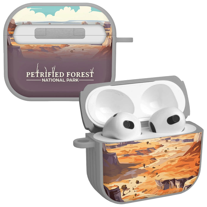 National Parks Petrified Forest HDX Apple Airpods Gen 3 Case Cover by Affinity Bands