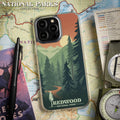 National Parks Redwood HD Apple iPhone 12 Series Mag-Safe Phone Case by Affinity Bands