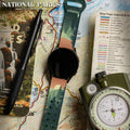 National Parks Redwood HD Watchband for Samsung, Garmin, Fossil, and More by Affinity Bands