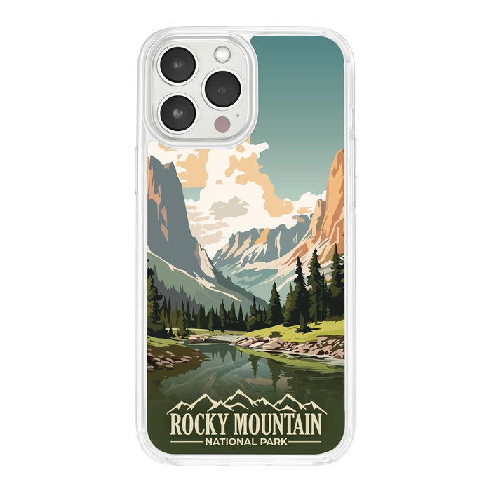 National Parks Rocky Mountain HD Apple iPhone 13 Series Mag-Safe Phone Case by Affinity Bands