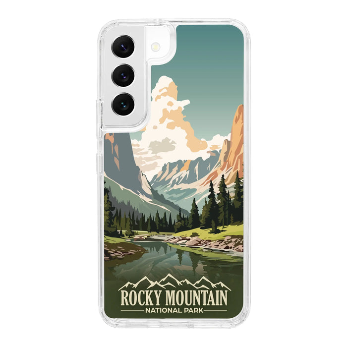 National Parks Rocky Mountain HD Samsung Galaxy S24 Phone Case by Affinity Bands