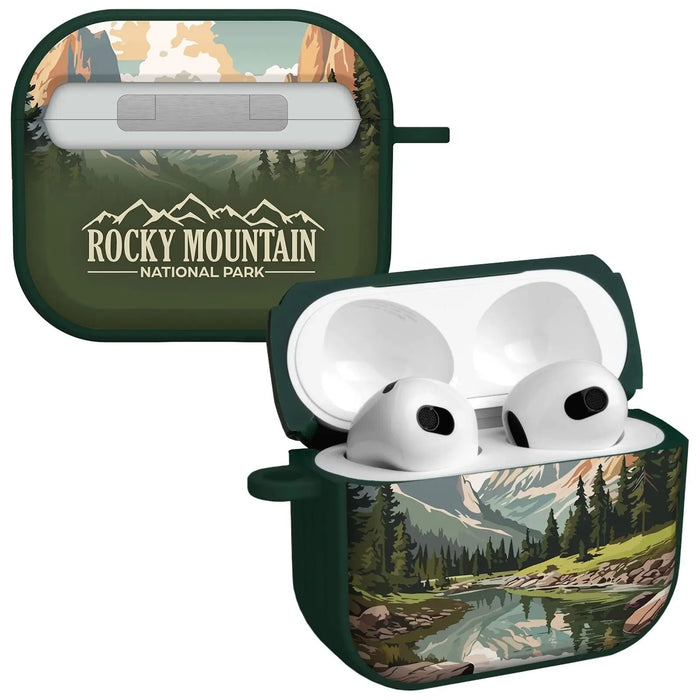 National Parks Rocky Mountain HDX Apple Airpods Gen 3 Case Cover by Affinity Bands