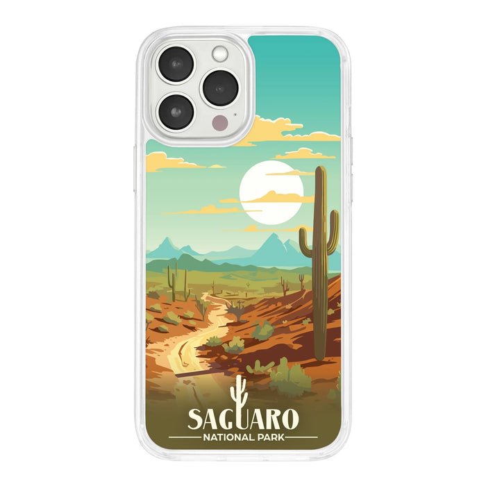 National Parks Saguaro HD Apple iPhone 11 Series Phone Case by Affinity Bands