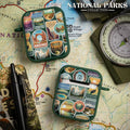 National Parks Stickers HDX Apple Airpods Gen 1 & 2 Case Cover by Affinity Bands