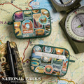 National Parks Stickers HDX Apple Airpods Pro 1 & 2 Case Cover by Affinity Bands