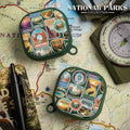 National Parks Stickers HDX Samsung Galaxy Buds Pro & Buds Live Case Cover by Affinity Bands
