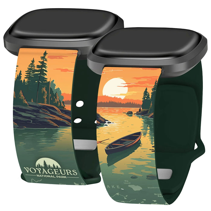 National Parks Voyageurs HD Fitbit Versa 3 & Sense 1 Watch Band by Affinity Bands