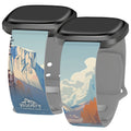 National Parks Yosemite HD Fitbit Versa 3 & Sense 1 Watch Band by Affinity Bands