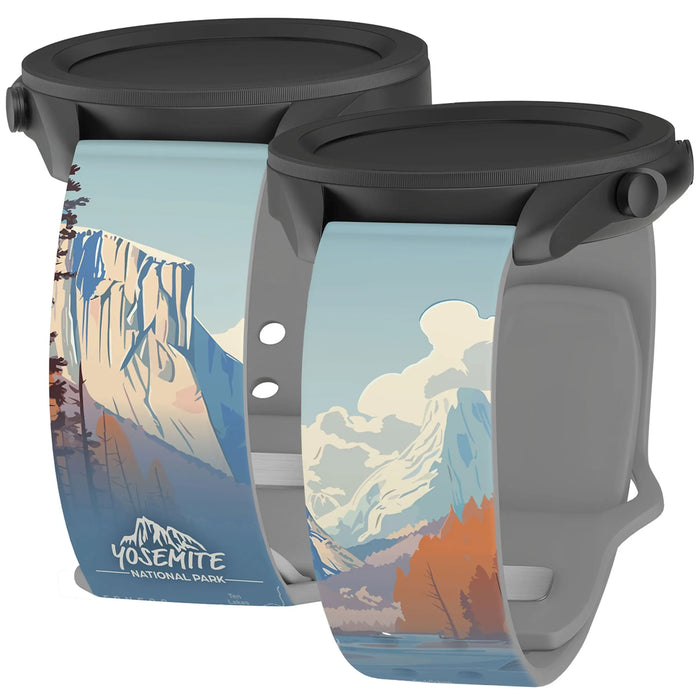 National Parks Yosemite HD Watchband for Samsung, Garmin, Fossil, and More by Affinity Bands