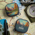 National Parks Zion HDX Samsung Galaxy Buds Pro & Buds Live Case Cover by Affinity Bands