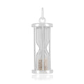 Natural Diamond Hourglass Pendant Necklace by Fine Color Jewels