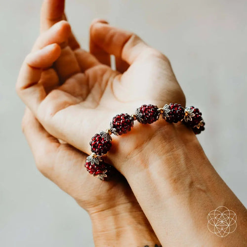 Natural Garnet Healing Bracelet by Conscious Items
