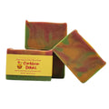 Natural Goat Milk Soap | Caribbean Delight Detoxifying Sea Kelp Scrub by Fern Valley Soap