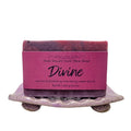 Natural Goat Milk Soap | Exfoliating Cranberry-Seed Scrub | Divine - Musky Floral Scent by Fern Valley Soap
