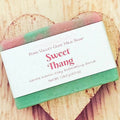 Natural Goat Milk Soap | Exfoliating Kaolin Clay Scrub | Sweet Thang by Fern Valley Soap