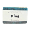 Natural Goat Milk Soap | Exfoliating Scrub | King - Sexy Cologne Scent by Fern Valley Soap