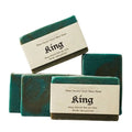 Natural Goat Milk Soap | Exfoliating Scrub | King - Sexy Cologne Scent by Fern Valley Soap