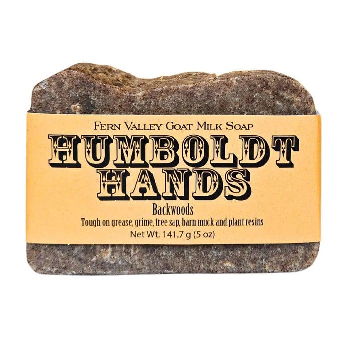 Natural Goat Milk Soap | Humboldt Hands Heavy-Duty Hand Cleaner | Backwoods by Fern Valley Soap
