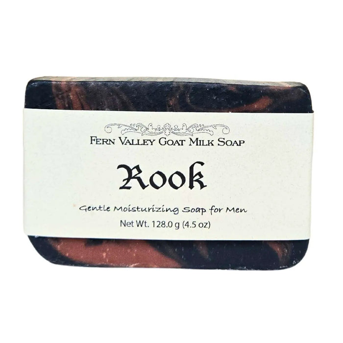 Natural Goat Milk Soap | Moisturizing Soap | Rook - Soap for Men by Fern Valley Soap