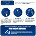 Natural Hangover Patches 60 Day Supply by DailySale
