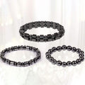 Natural Magnetic Hematite Stretch Bracelets For Men and Women by DailySale