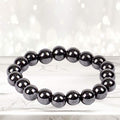 Natural Magnetic Hematite Stretch Bracelets For Men and Women by DailySale