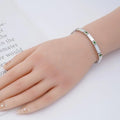 Natural Mother Of Pearl & Chrome Diopside Bracelet by Fine Color Jewels