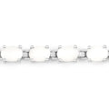 Natural Opal Tennis Bracelet by Fine Color Jewels