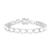 Natural Opal Tennis Bracelet