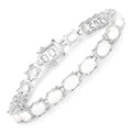 Natural Opal Tennis Bracelet by Fine Color Jewels