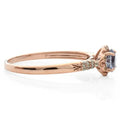 Natural Round Iolite Sterling Silver Ring by Fine Color Jewels