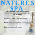 Nature's Spa Car Freshener by Wild Bear Market