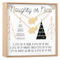 Naughty and Nice Set of 2 Elephant Necklace Set by Dear Ava