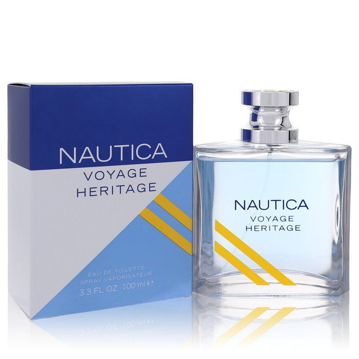 Nautica Voyage Heritage by Nautica Eau De Toilette Spray 3.4 oz for Men by Avera Group