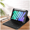 Navigate Series Keyboard Folio Case - Apple iPad mini (A17 Pro) and Apple iPad mini (6th Generation 2021) by Zerodamage Sahara Case LLC