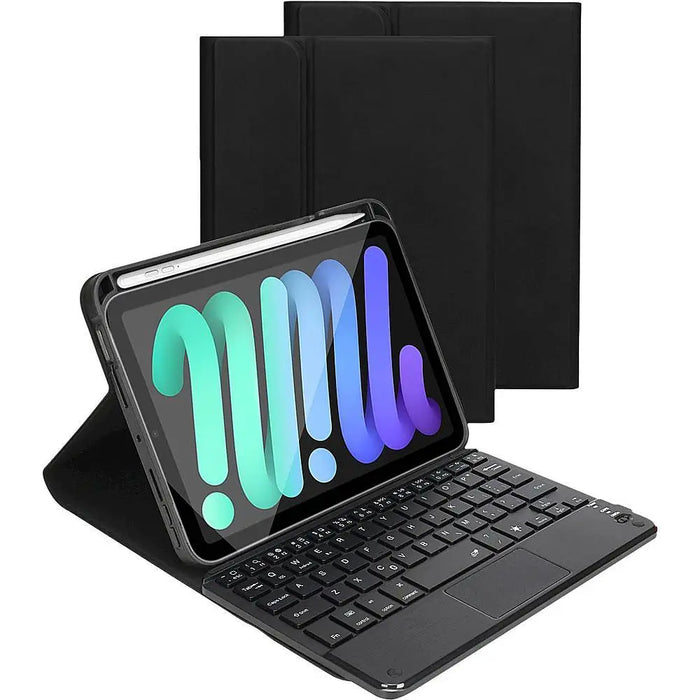 Navigate Series Keyboard Folio Case - Apple iPad mini (A17 Pro) and Apple iPad mini (6th Generation 2021) by Zerodamage Sahara Case LLC