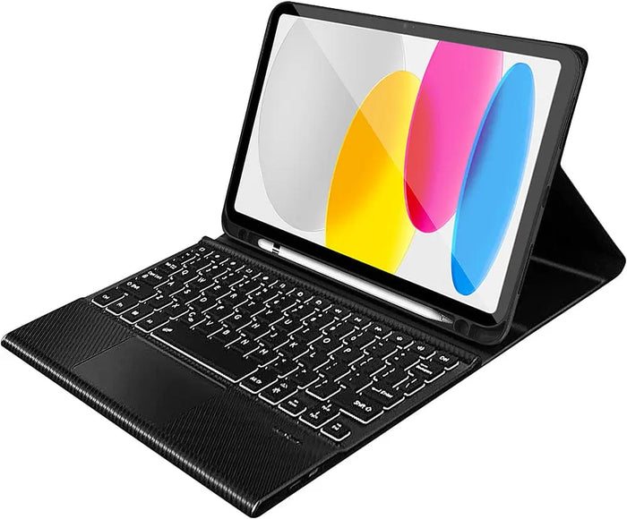 Navigate Series Keyboard Folio Case - iPad A16 11-inch & iPad 10.9-inch 10th/11th/12th Generation by Zerodamage Sahara Case LLC