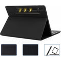Navigate Series Leather-Folio Keyboard Case - Samsung Galaxy Tab S10+, Tab S9+, and Tab S9 FE+ by Zerodamage Sahara Case LLC