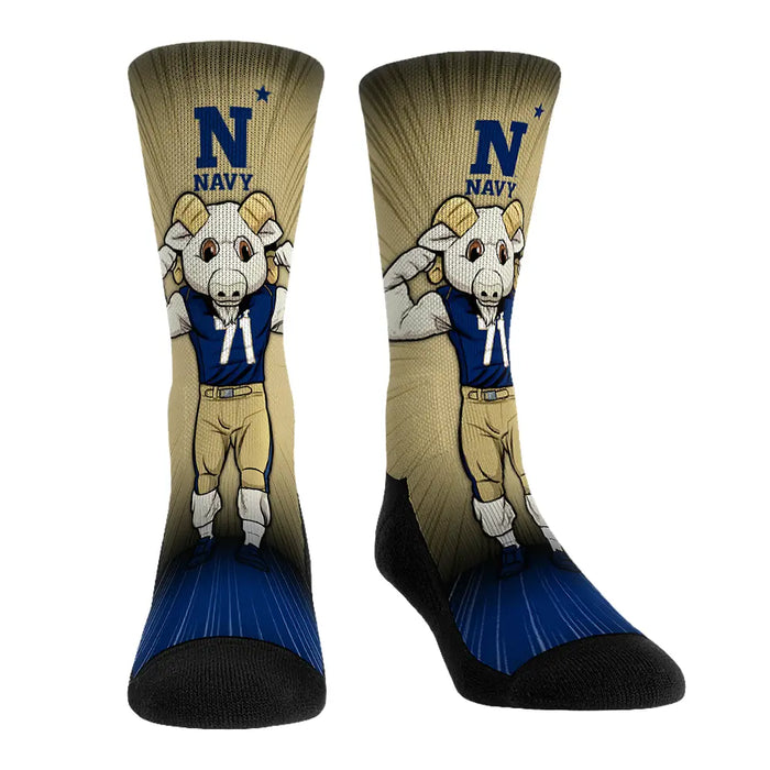 Navy Midshipmen - Mascot Pump Up! by Rock 'Em Socks