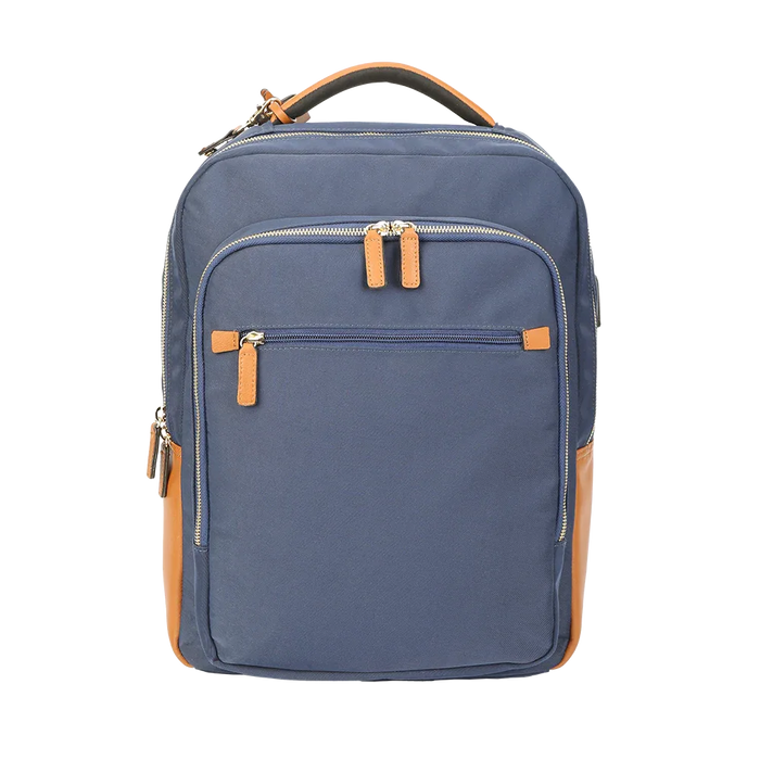 16″ Lightweight Nylon Laptop Backpack for Work & Travel by MiamiLeathers.com