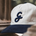 Ruth Cord Hat - Navy by Guerrilla Golf