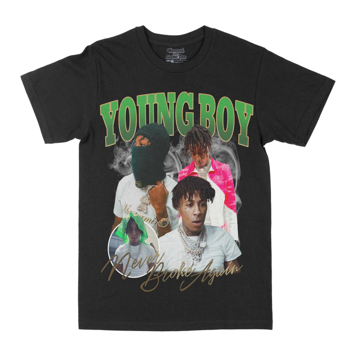 NBA Youngboy "Masked Up" Graphic Tee by Obsessed with graphic tees
