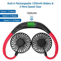 Neck Hanging Fan Hand Free Portable by DailySale